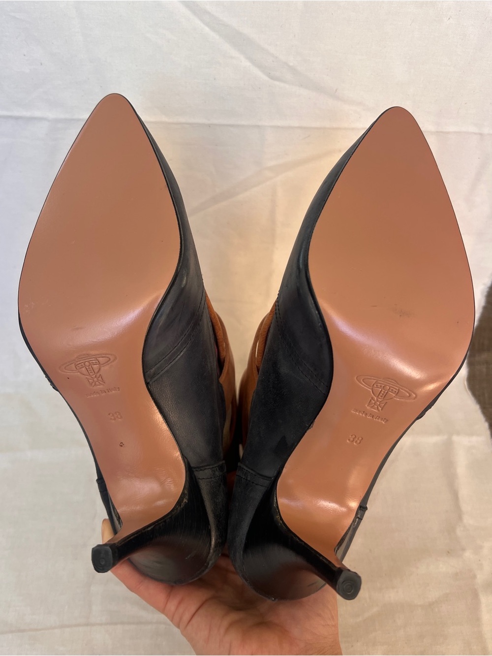 Y2K Vintage Vivienne Westwood Bondage Boots (Size 7) - Picture 3 of 4